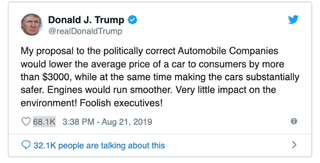 Illustration for article titled Donald Trump Doesn't Know Shit About Cars